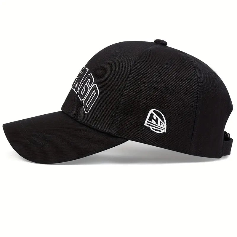 Unisex CHICAGO Letter Embroidery Baseball Caps Spring Autumn