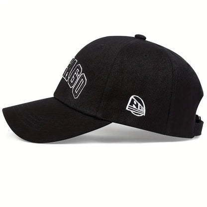Unisex CHICAGO Letter Embroidery Baseball Caps Spring Autumn