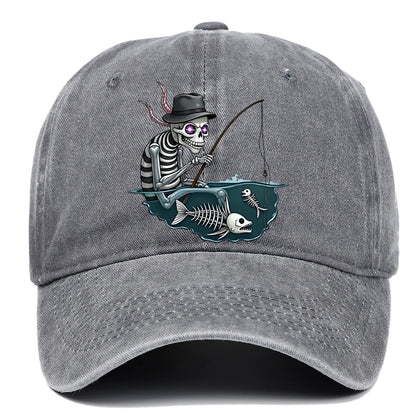 Personalized Skull Print Baseball Cap For Men And Women, Halloween Party Decoration Hat