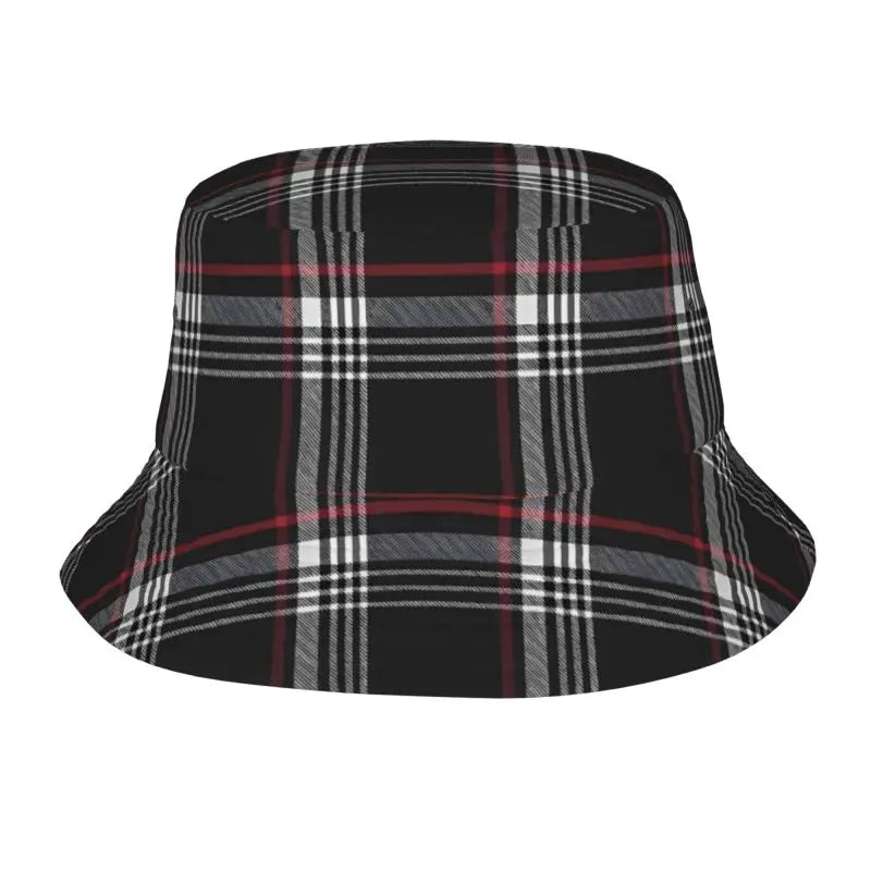 Custom GTI Tartan Bucket Hat For Women Men