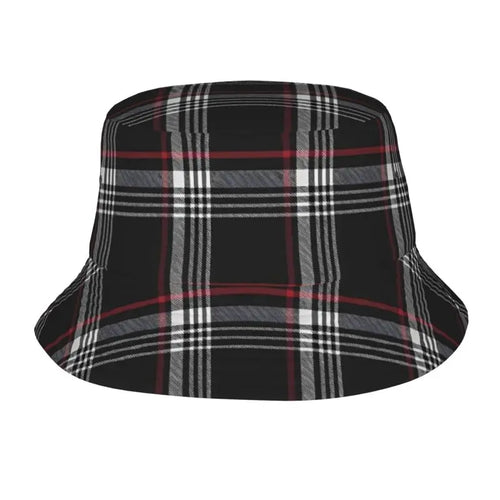 Custom GTI Tartan Bucket Hat For Women Men
