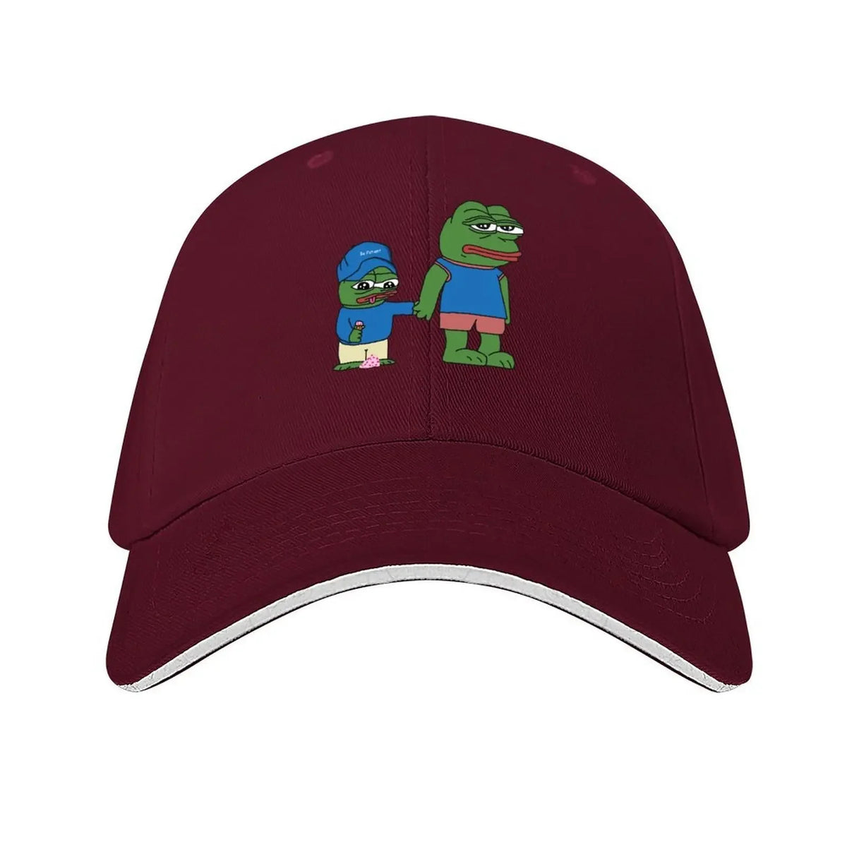 PepeTheFrog and Pepe The Helper Brother Apu Baseball Cap