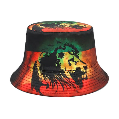 European And American Personalized Animal-Printed Bucket Hat