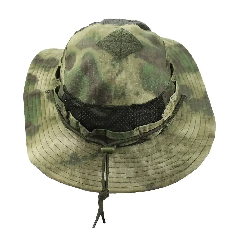 New Tactical Camouflage Bucket Hat Wide Brim Hat Men