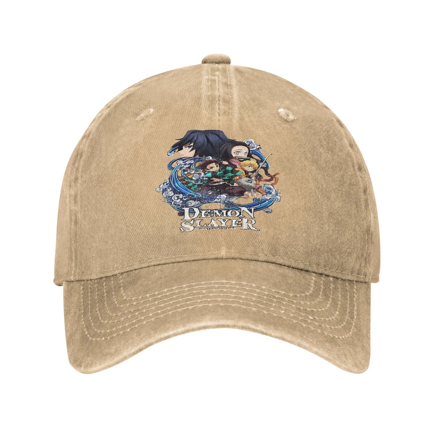Pure Color Dad Hats Squad Haunting Baseball Caps Demon Slayer