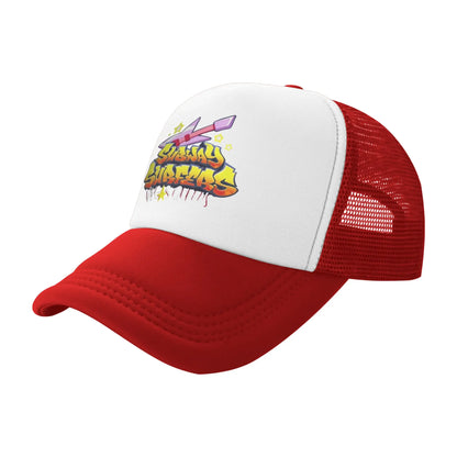 Subway Surfers Trucker Caps Unisex Parkour Baseball Cap