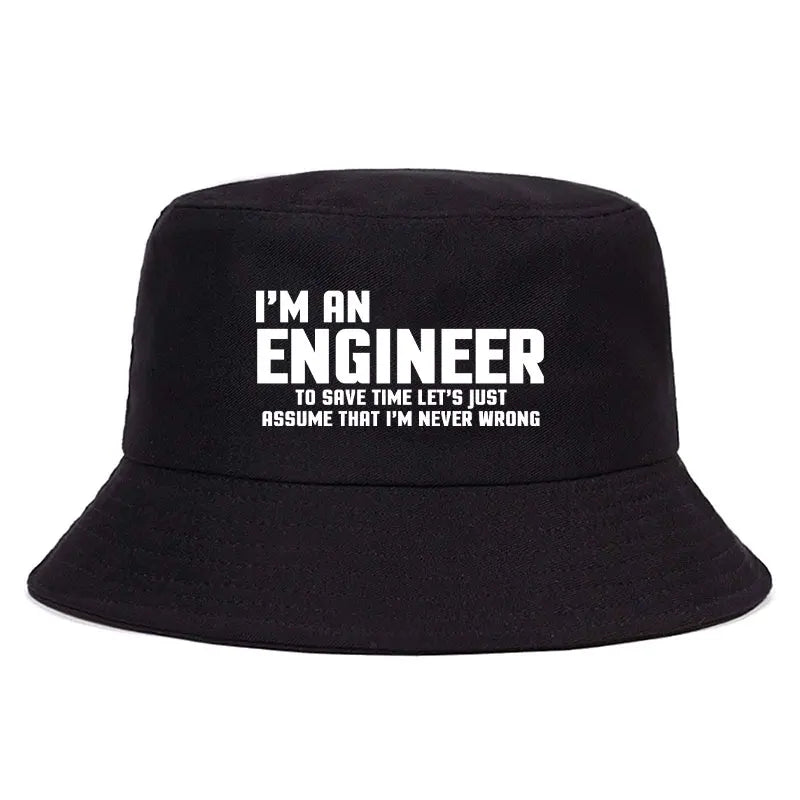I Am Engineer Bucket Hat