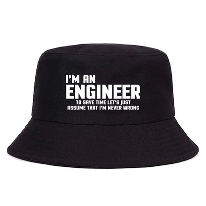 I Am Engineer Bucket Hat