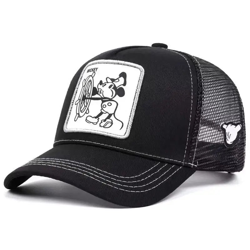 New High Quality Brand Anime Cartoon Snapback Cotton Baseball Cap Men Women