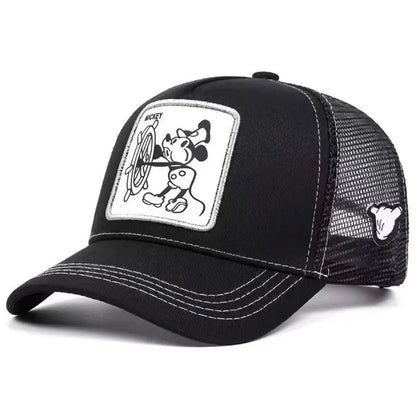 New High Quality Brand Anime Cartoon Snapback Cotton Baseball Cap Men Women