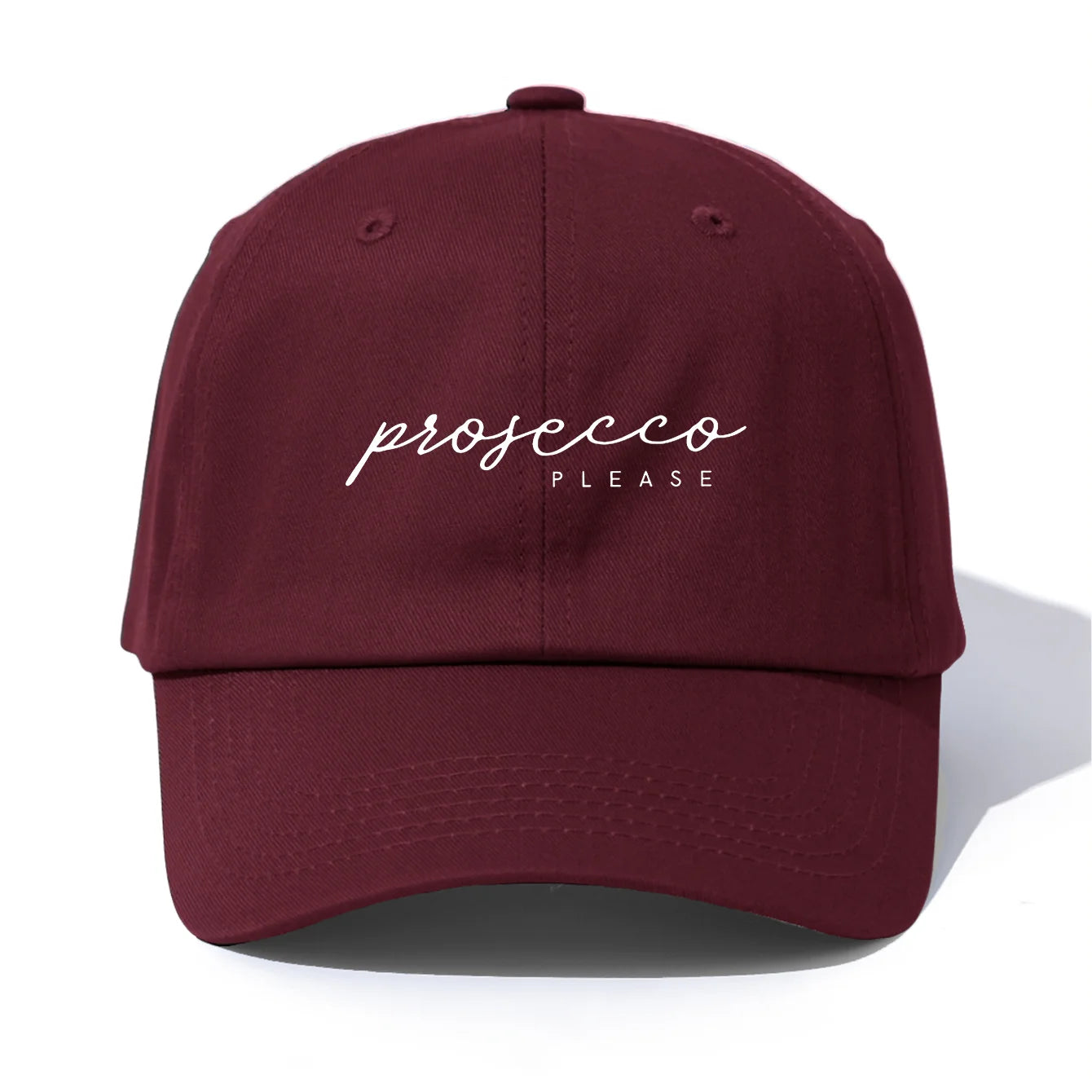 PROSECCO Print Baseball Cap For Adults