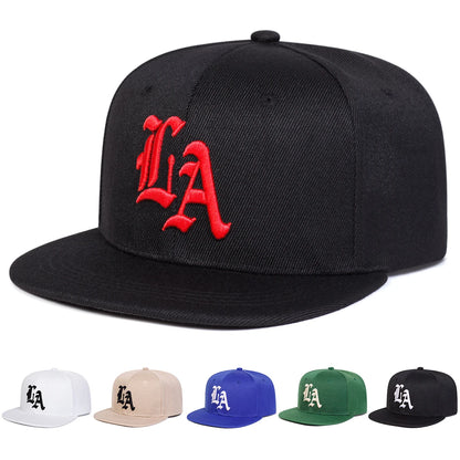 Unisex Gothic LA Embroidery Hip-hop Hats Spring and Autumn Outdoor
