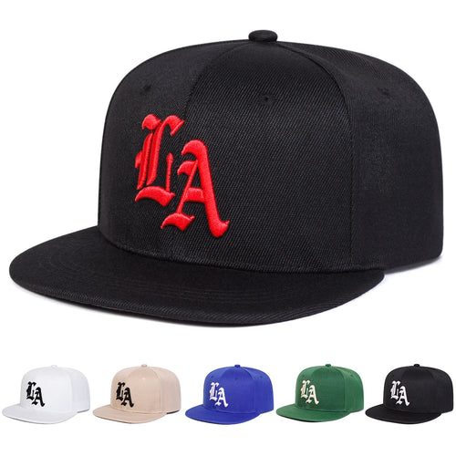 Unisex Gothic LA Embroidery Hip-hop Hats Spring and Autumn Outdoor