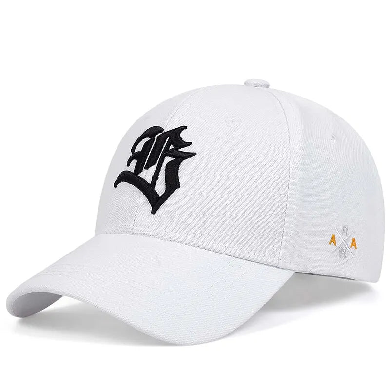 Unisex Gothic Letter Geometric Embroidery Baseball Caps