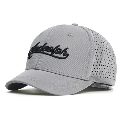 Mesh Short Brim Back Closed Baseball Cap