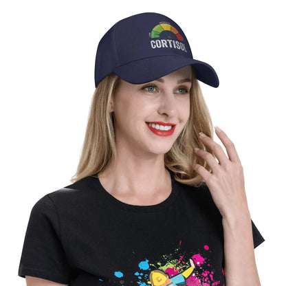 Low Cortisol Levels V Hats Stylish Baseball Cap
