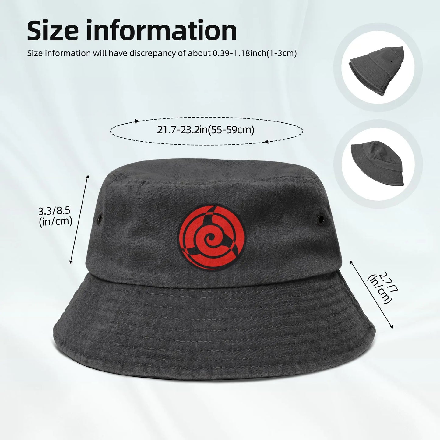 Bucket Hat Shinobi Naruto Kakashi Sasuke Itachi