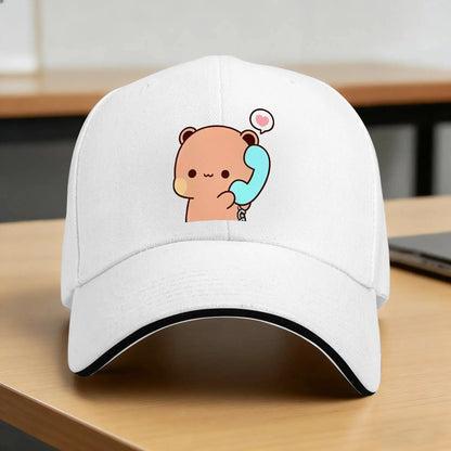 Bubu Dudu Bear their baby Sun Baseball Cap