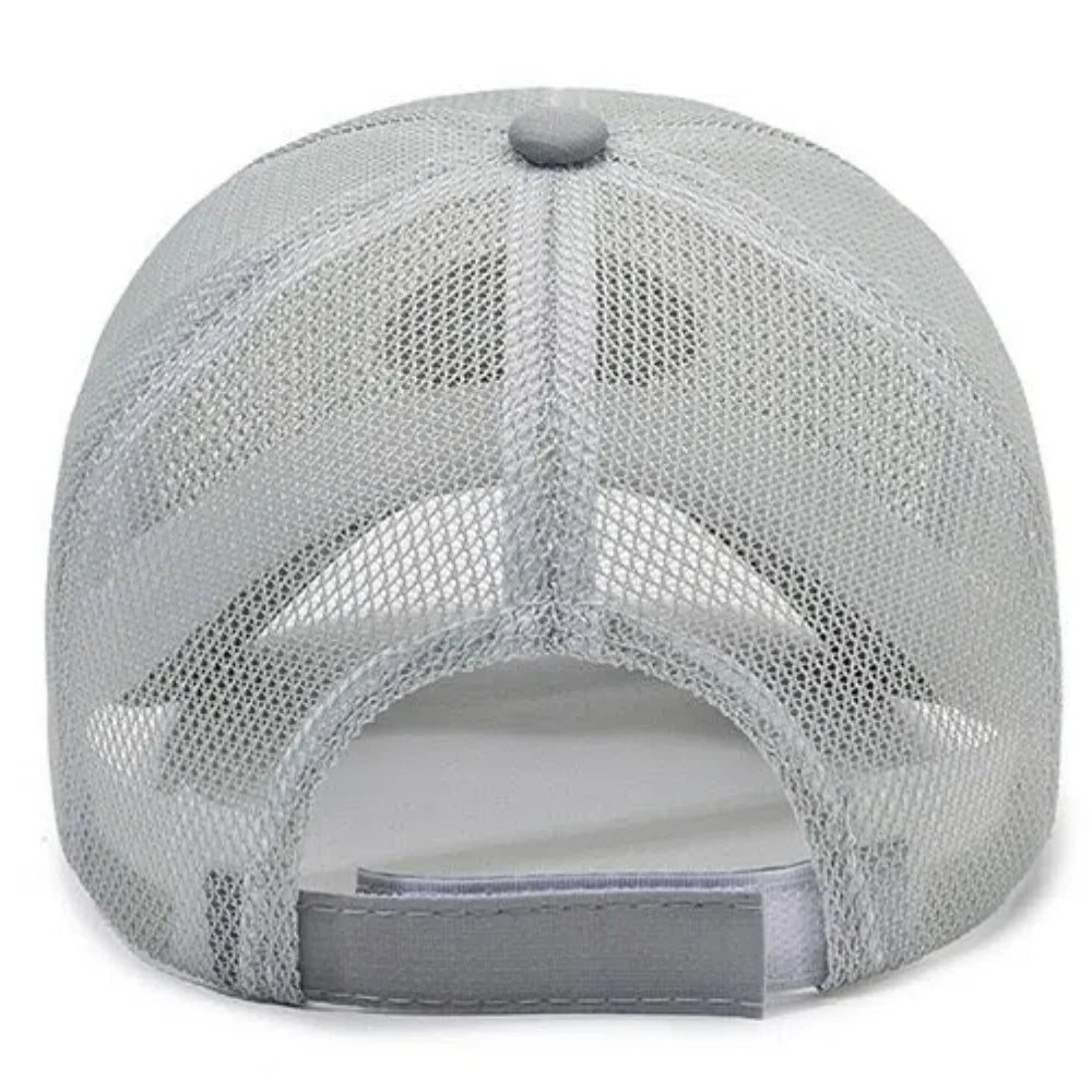 New Style Unisex Long-Brim Mesh Baseball Cap