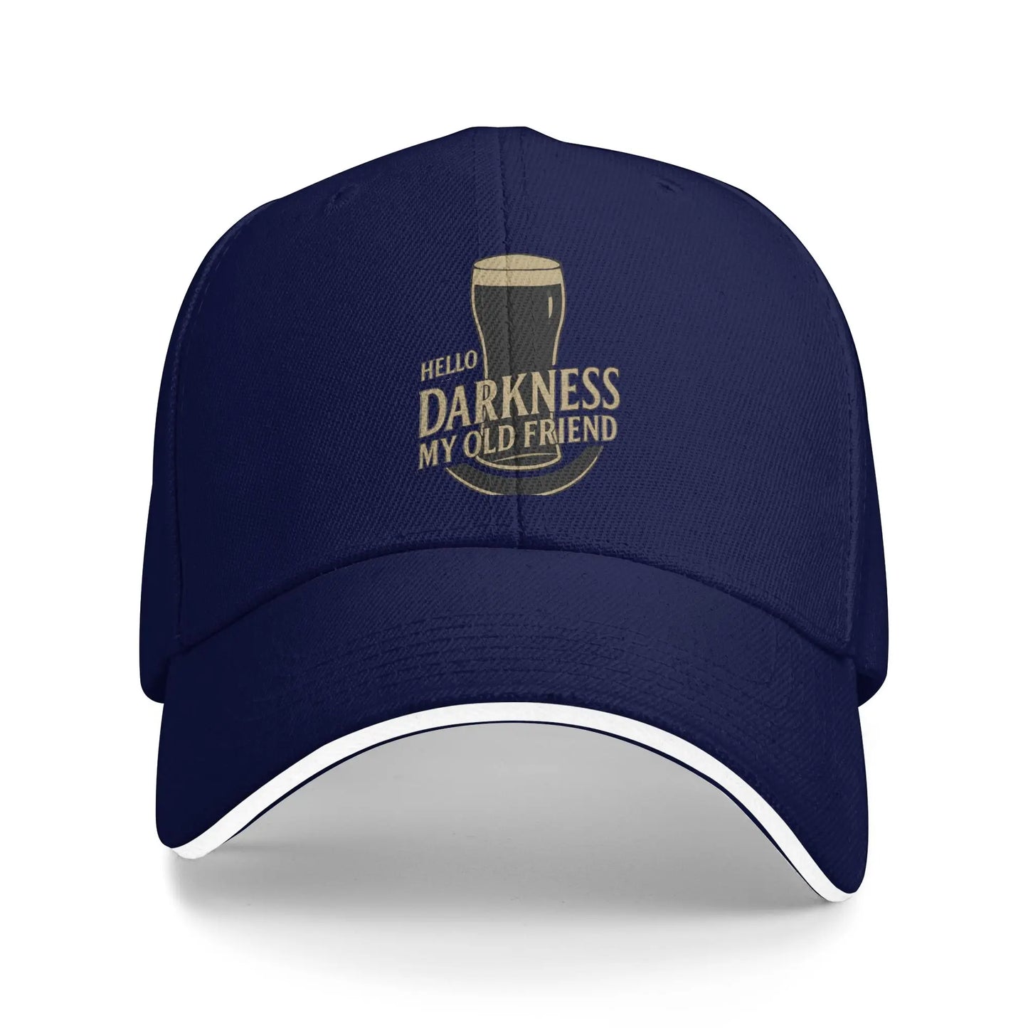 Hello Darkness My Old Friend Outdoor Sport Trucker Hat Baseball Caps