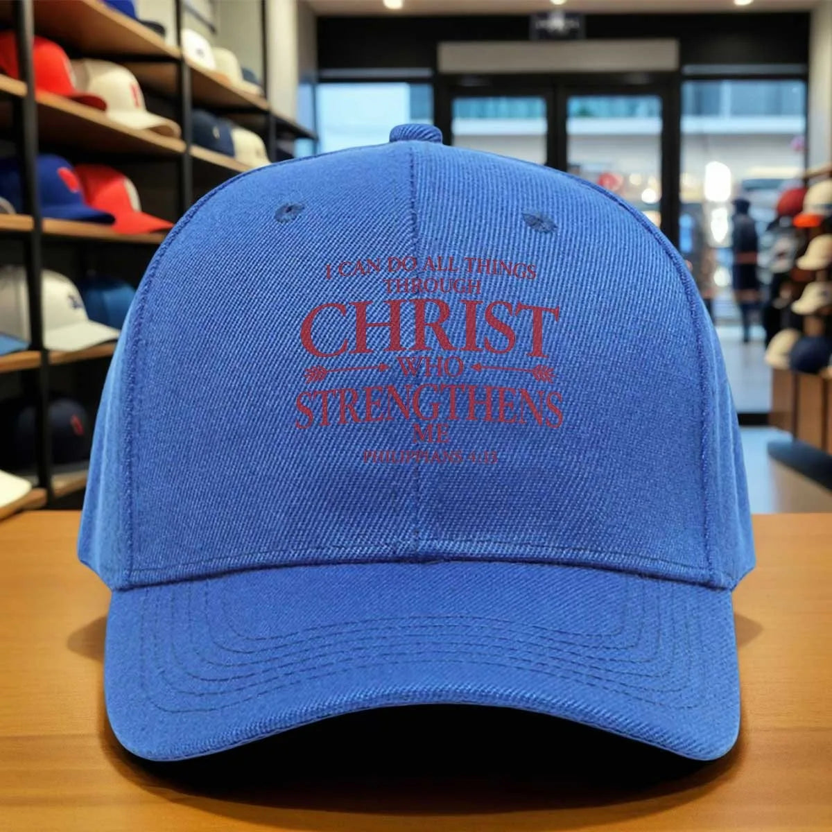 I Can Do All Things Through Christ Baseball Cap