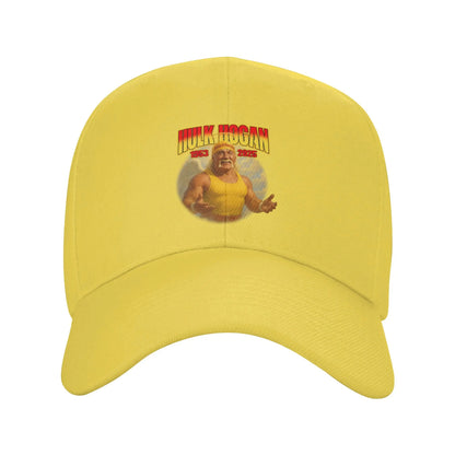 Hulkamania Hulk Hogan Wrestling Hat Adult Sport Baseball Caps