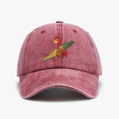 Chicken Joe Washed Baseball Cap