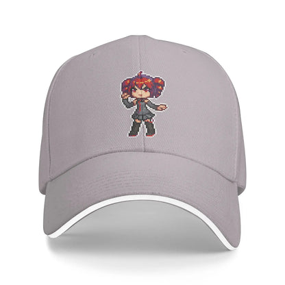 Pixel Kasane Teto Baseball Cap
