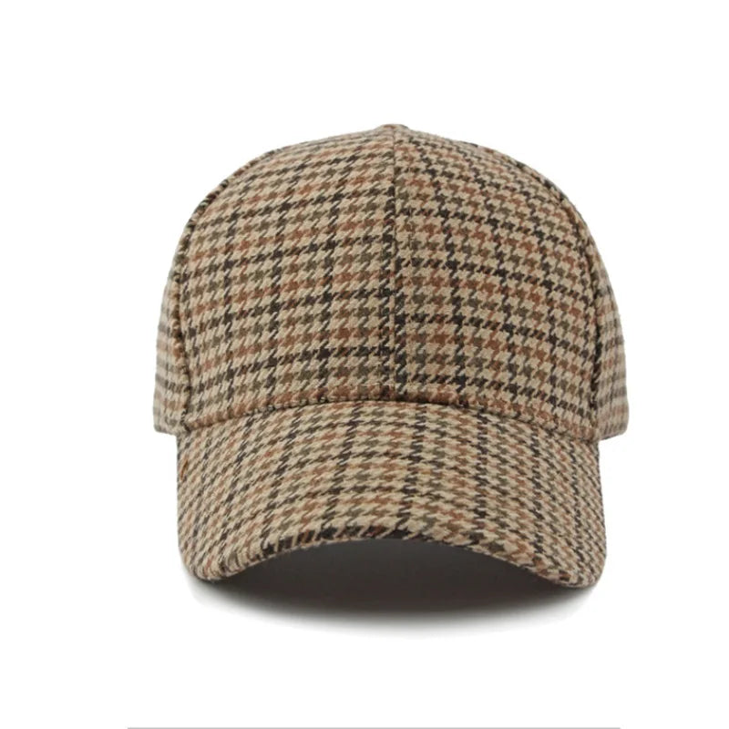 Plaid Baseball Cap