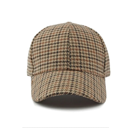 Plaid Baseball Cap
