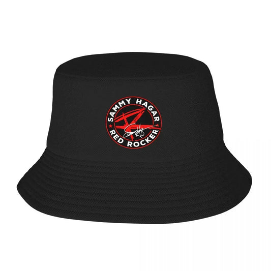 New Sammy Hagar Red Rocker Merch Bucket Hat