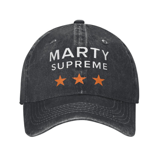 Marty Supreme Movie Print Cap For Men Women