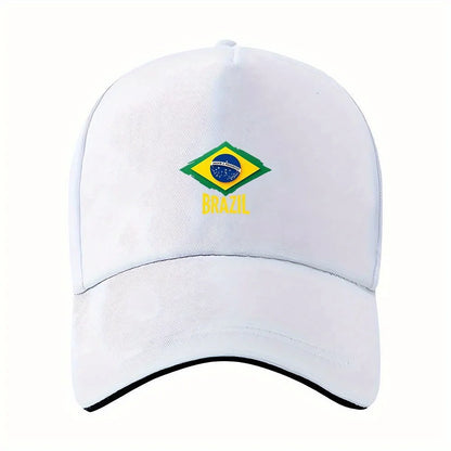 Brazil Flag Design Baseball Cap