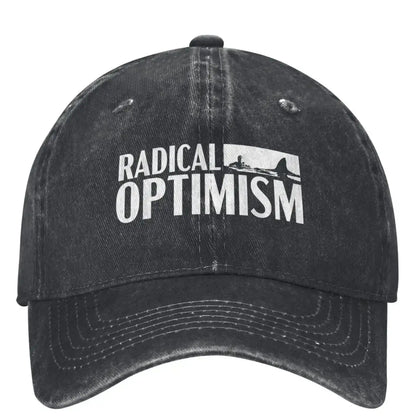 Vintage Dua-lipa Radical Optimism  Baseball Caps Unisex Distressed Denim