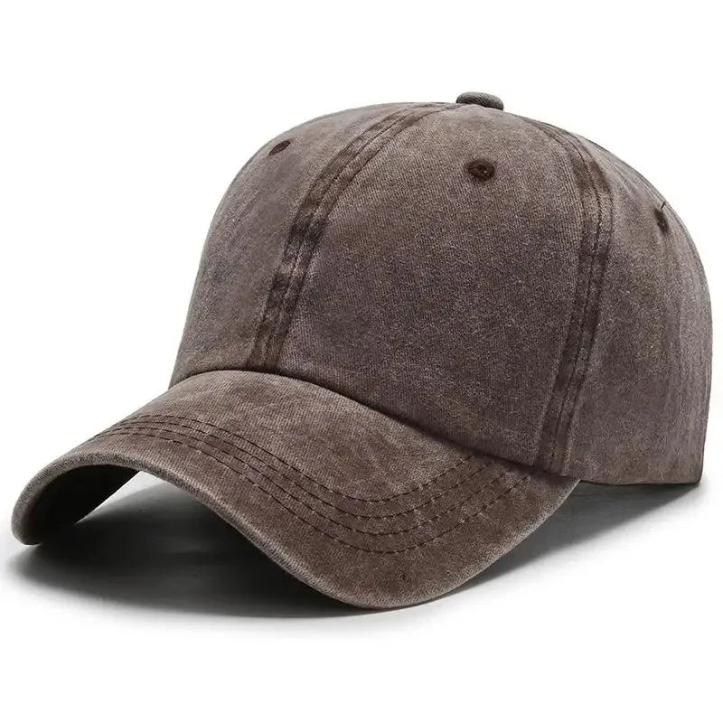 Solid Color Drawstring Baseball Cap