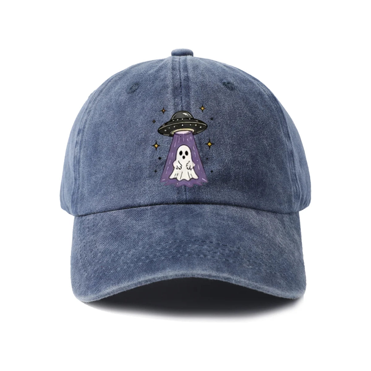 Ghost in Magic Jar Graphic Baseball Cap