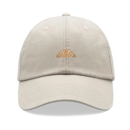 Croissant Printing Retro Baseball Caps
