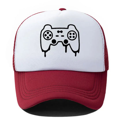 New Game Console Printed Baseball Cap
