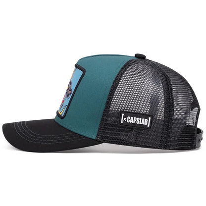 Spring Summer Cartoon Animal Embroidery Baseball Cap For Men Women