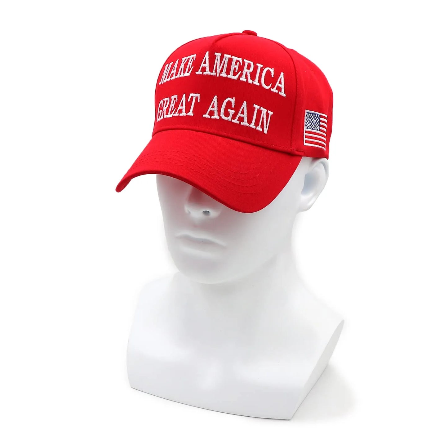 Adjustable Embroidered American Flag Baseball Cap For Men Women