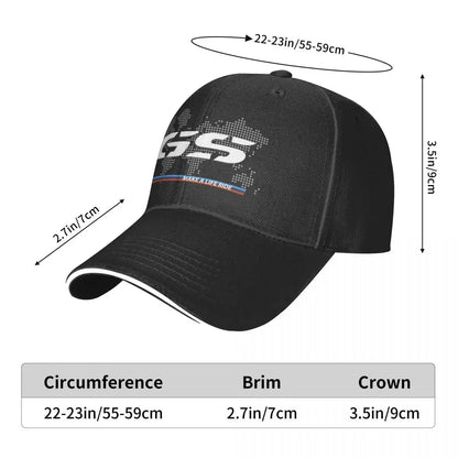 Motorcycle GS World Map Racing Baseball Cap