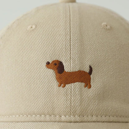 Dachshund Embroidery Baseball Hat For Men Women