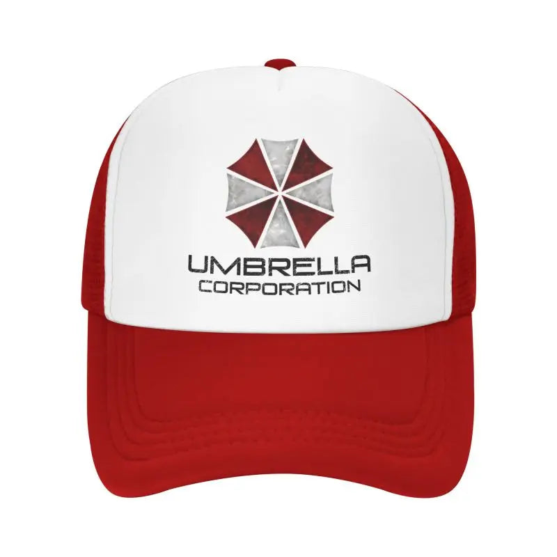 Umbrella Corporation Print Mesh Baseball Cap