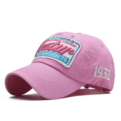 FS Red Pink Streetwear Hip Hop Baseball Cap For Men Brand Women