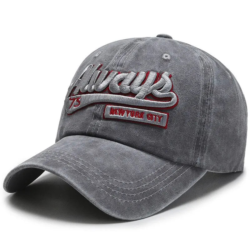 Fashion Outdoor Sports Cotton Baseball Cap For Women Men