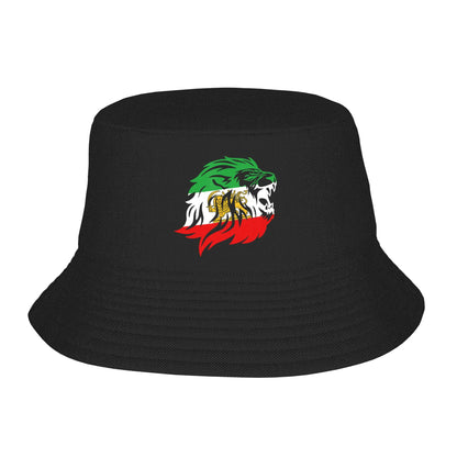 Iranian Make Iran Great Again Emblem Of Iran MIGA Bucket Hat