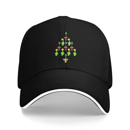 Pikmin Running Baseball Caps