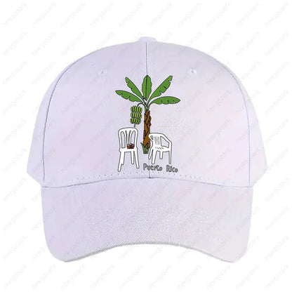 Bad Bunny Puerto Rico DTMF Casual Summer Cap Woman Man Baseball Caps