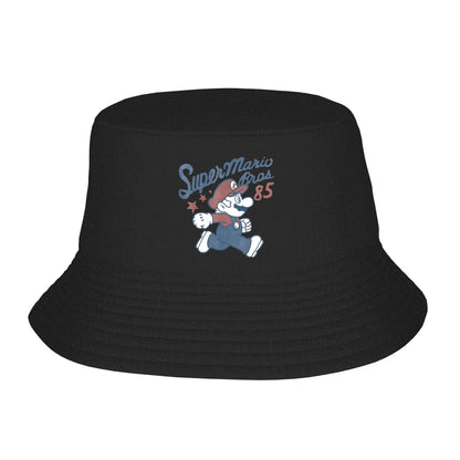 Teen Bucket Hat Super Marios Princess Peach Picnic Headwear Foldable