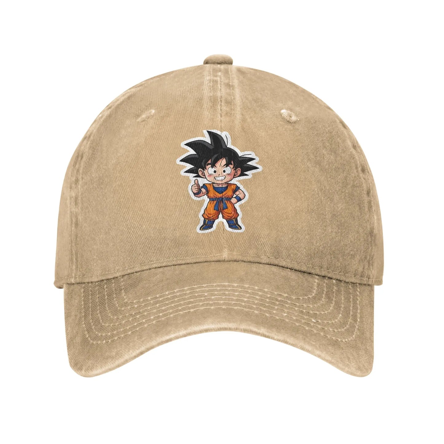 Anime Dragon Ball Song Goku Washed Baseball Cap